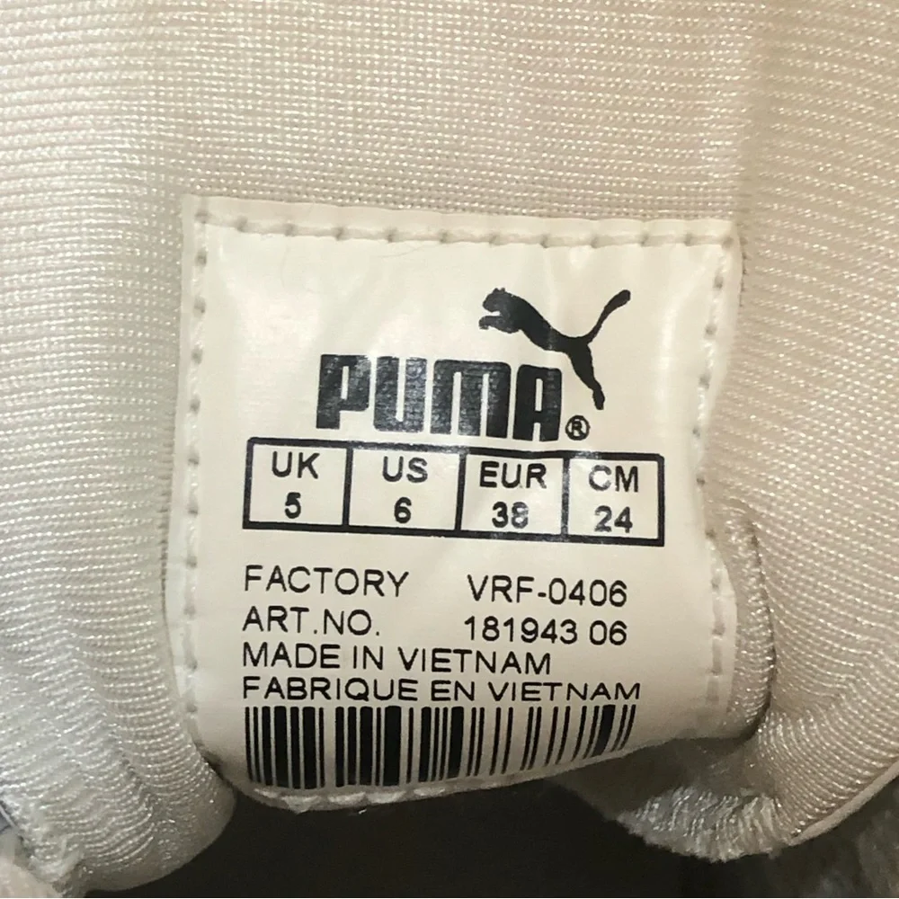 Puma Big Kids Bashy Leather Shoes- $12 - Picture 6 of 11